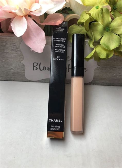 chanel concealer|chanel concealer 31 beige rose.